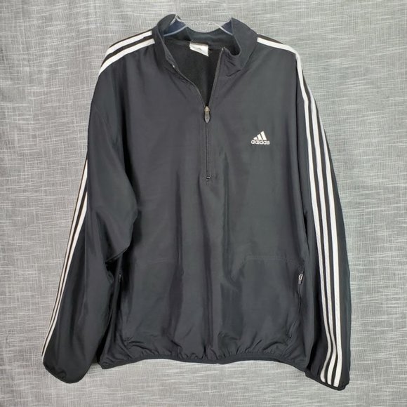 adidas Other - Adidas Black Pullover Jacket XL